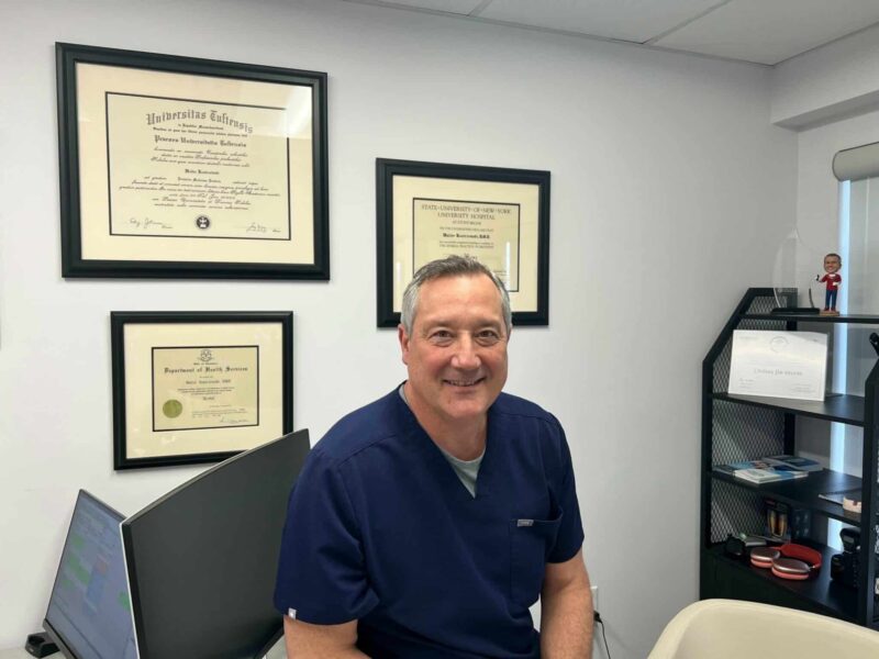Dr. Walter Kostrzewski at The Center for Complete Health Dentistry at Wilton